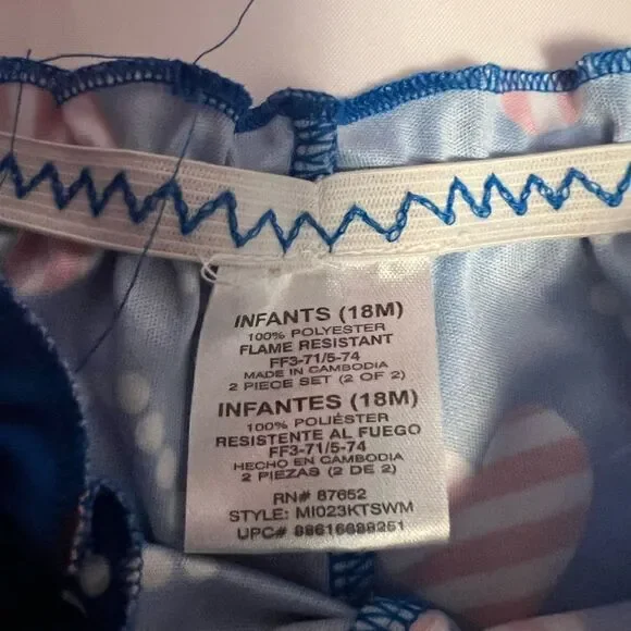 Minnie Mouse Pajamas   - Picture 2 of 3